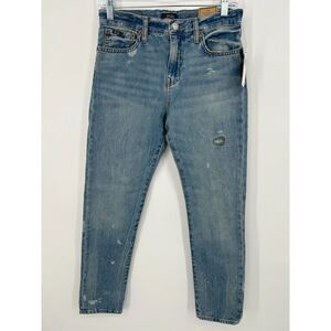 NWT Polo Ralph Lauren Boys The Sullivan Authentic Denim Stretch Jeans Size 16